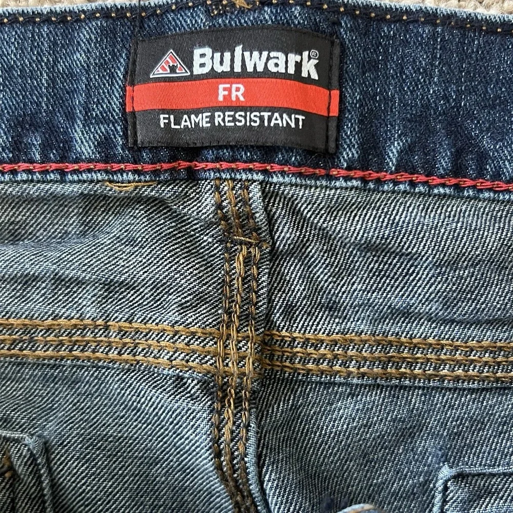 Bulwark FR Flame Resistant Jeans 38x31 Workwear Denim Carpenter‎ Pants